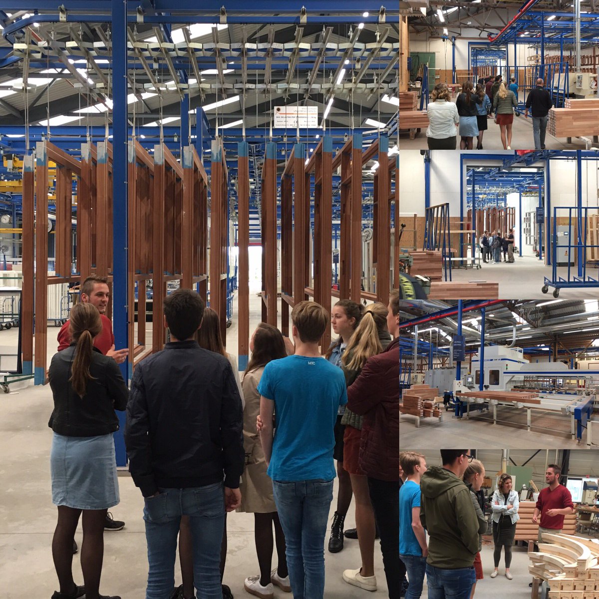 houtdatwerkt's tweet photo. Start HDW-project Kozijnfotolijstje Shakespeareklas (vwo) @GomarusSG Gorinchem. Bedrijfsbezoek Verweij Houttechniek Woerden en @SWVHout     De aankomende weken draait het project op maandagochtend voor deze groep leerlingen. https://t.co/d18Jxd61qf