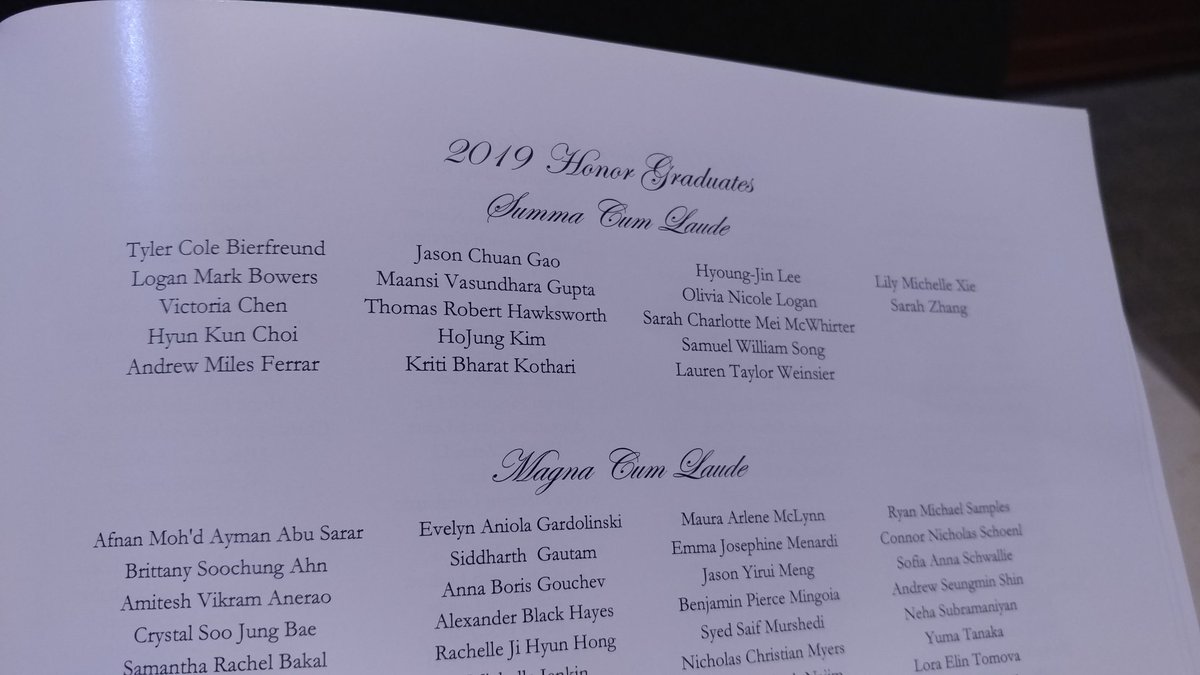 And just like that he graduated. Andrew Ferrar class of 2019 Summa Cum Laude. #classof2019 <a href="/jchs/">Jeanne Hodge</a> #proudmom