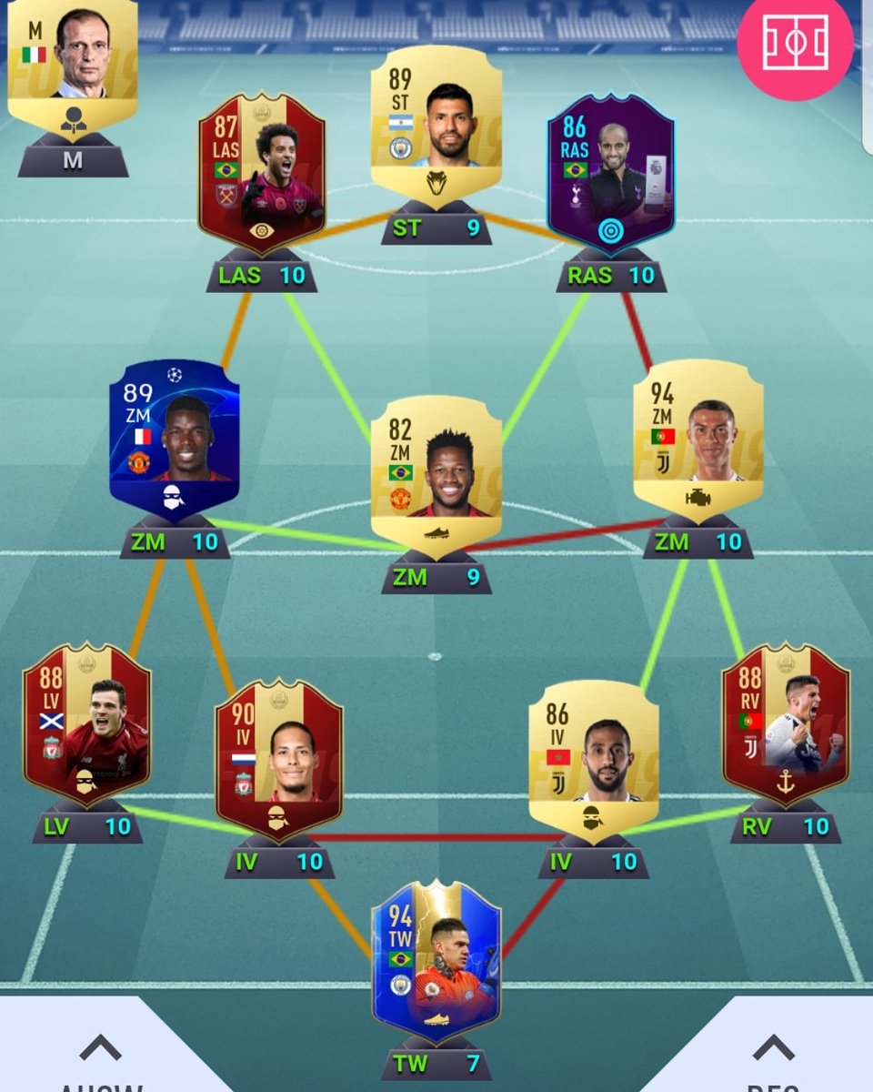 xtrenbolon's tweet photo. Mit diesem Team in die WL, bin gespannt was wir holen Skyr Skyr๐ค๐ค๐ค #fifa19 #ea #fifa #fut #fut19 #easportsfifa #fifahype #totshype #bpl #buli https://t.co/hg3KN4xcIS