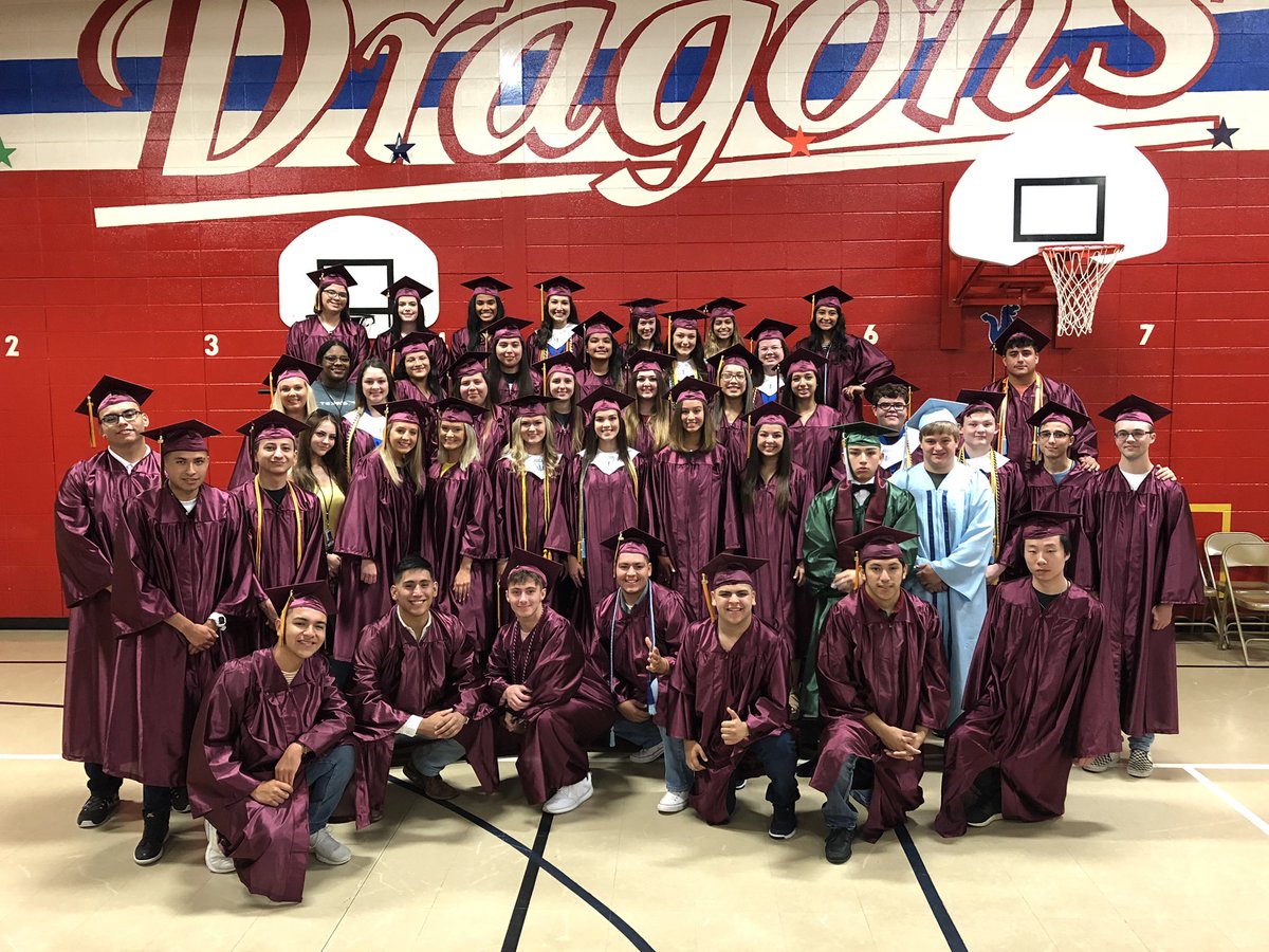 Senior Walk #classof2019 #onceadragonalwaysadragon