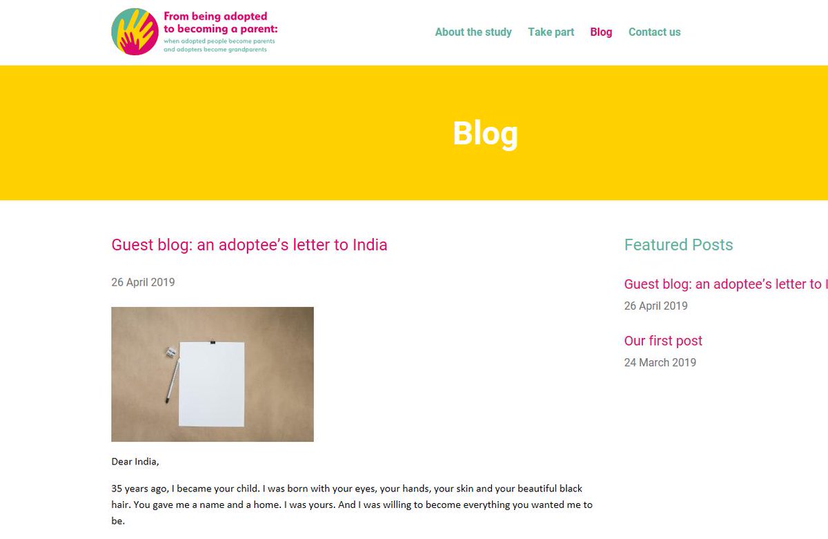 If you have not already done so, you might want to read a blogpost written for us by an Indian adoptee as a statement to the adoption industry: ueaadoptedparents.co.uk/blog/