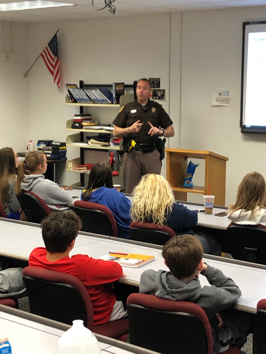 Crash scene investigation for our law enforcement May term.  Thank you Iowa SP!