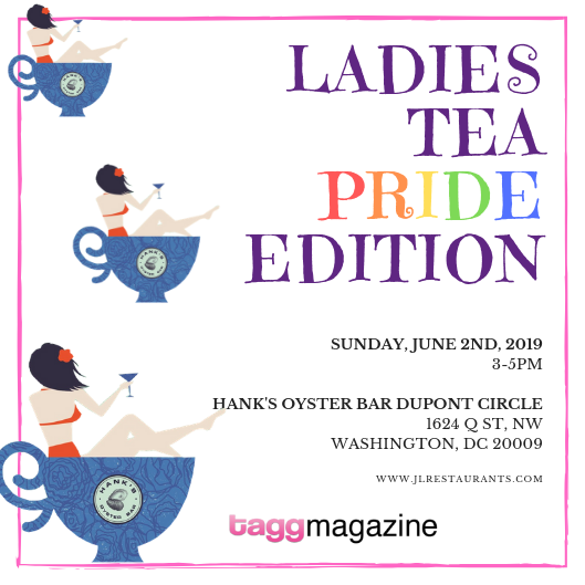 JamieLeedsRG's tweet photo. Join us at #HanksDupont for your favorite #HappyHour under the rainbow #LadiesTea .  @TaggMagazine will be in the building as we raise funds for the #TaggMagazineScholarshipFund , so come out and #DrinkForACause. #CollectTheRainbow #SocialGood #CapitalPride https://t.co/DL3yqFDJrO