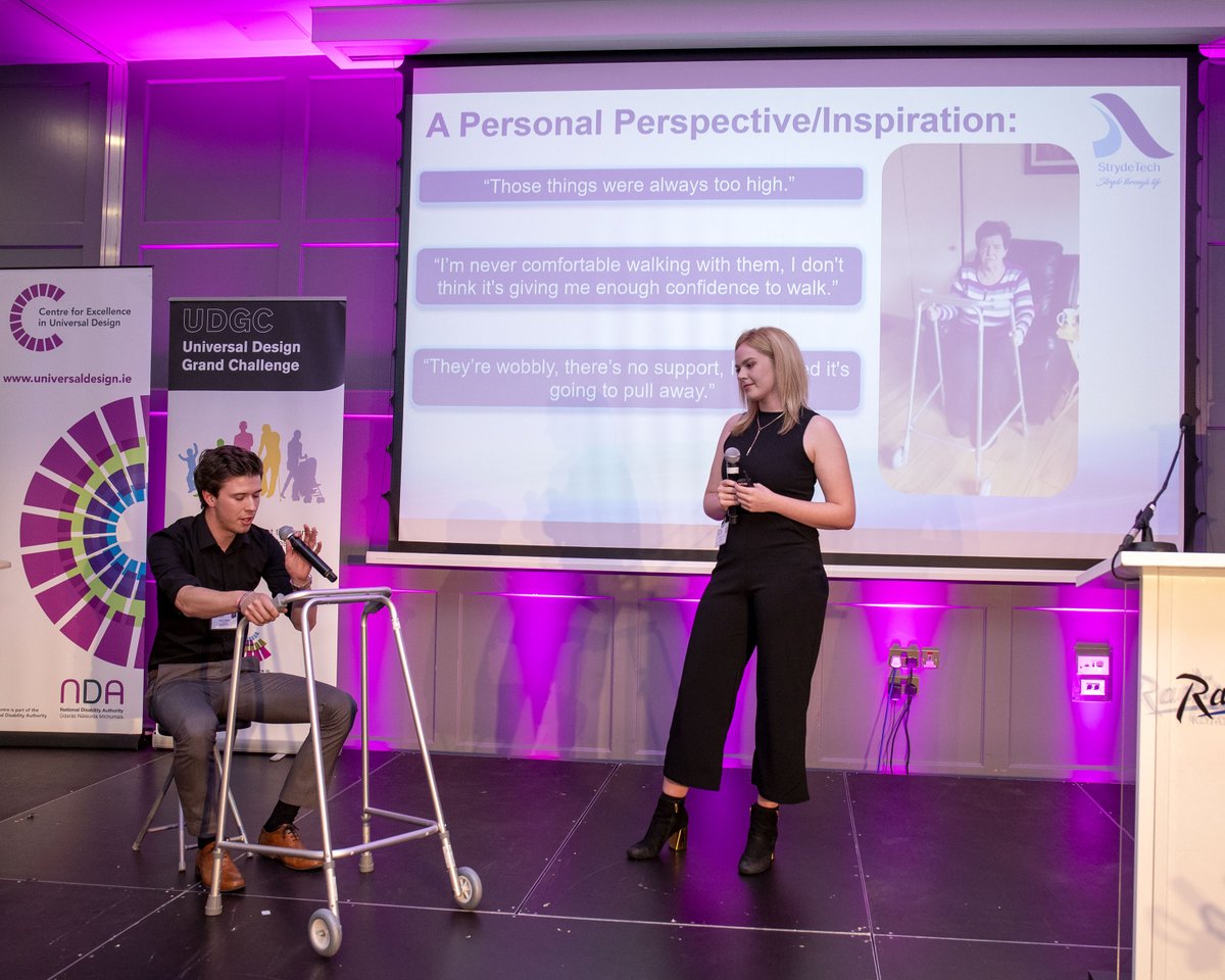 ml_loftus's tweet image. CIT's StrydeTech Team wins the UDGC 2019 Enterprise Ireland Universal Design Commercialisation Award at the National Disability Authority Centre for Excellence in Universal Design Universal Design Grand Challenge Finals 2019. @CIT_ie #STEMCIT