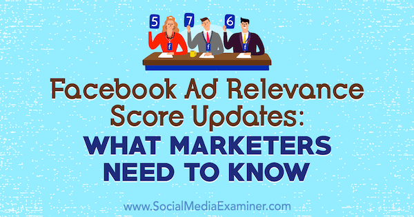 BrookeSellas's tweet photo. #Facebook #Ad #RelevanceScore Updates: What Marketers Need to Know - https://t.co/XLZHUYnq1Q via @SMExaminer https://t.co/kSQvKqGIet