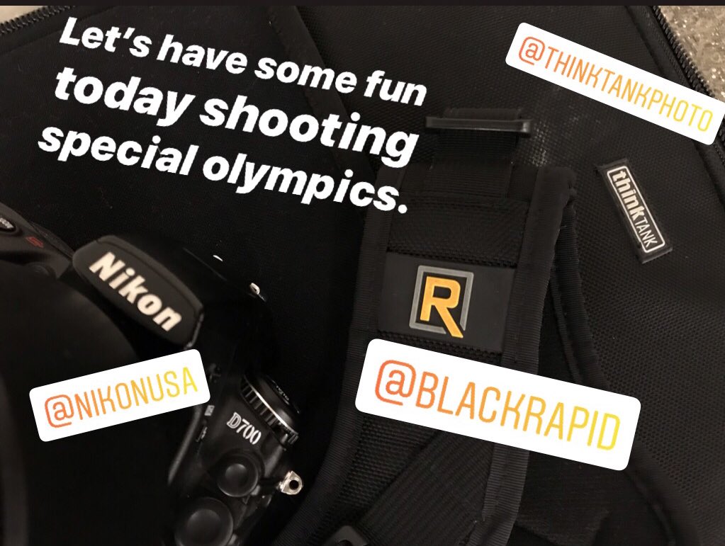 RayQuezada's tweet photo. @BlackRapid @thinkTANKphoto @NikonUSA it’s gonna be 🔥🔥🔥 up in here. https://t.co/r9KMA3lypE