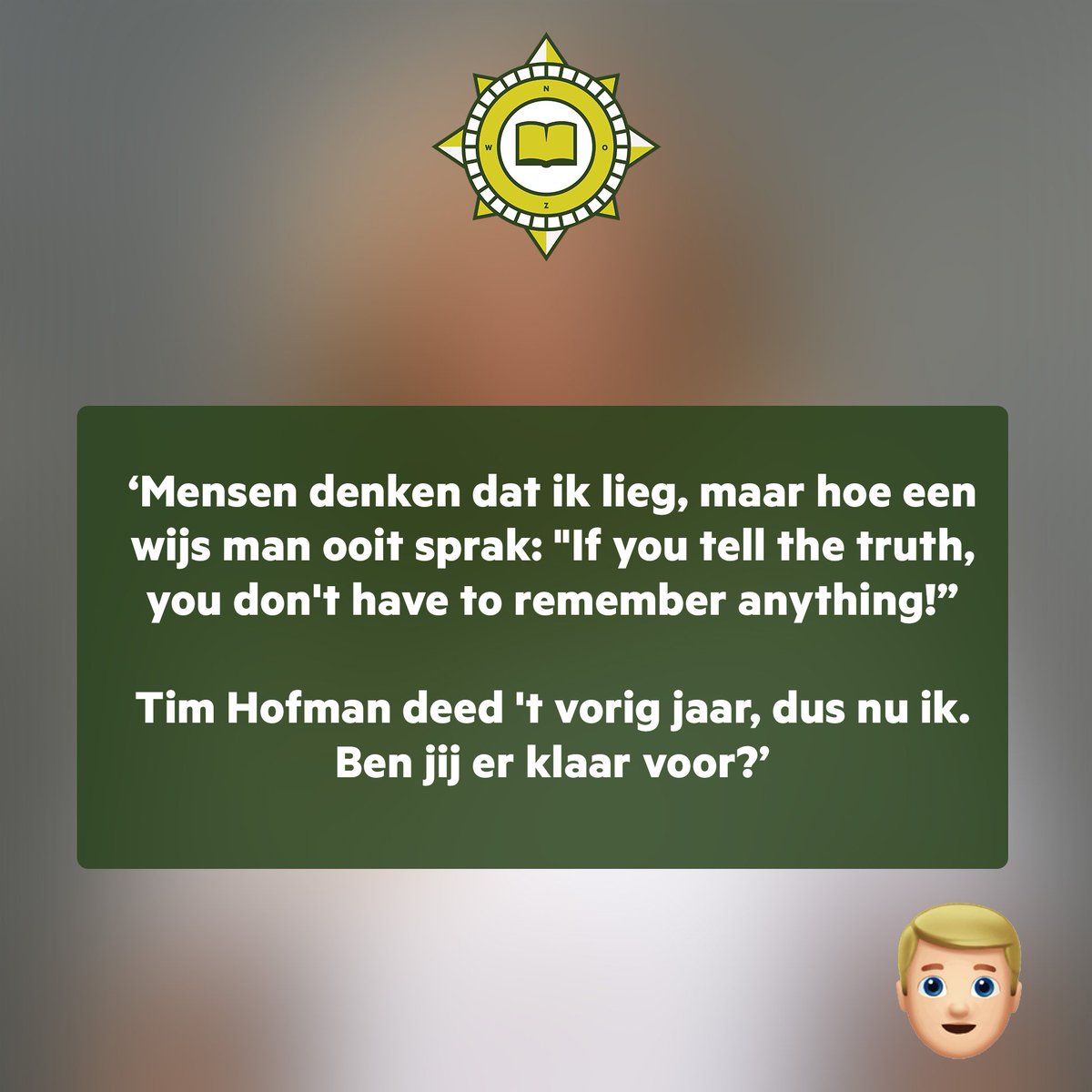 BWvanJongeren's tweet image. Zondag maken we bekend wie de auteurs van 3PAK zijn. We geven nog een hint: Van wie denk jij dat deze quote is? #boekenweekvoorjongeren #3PAK #ineenboekkanhetwel #eenboekkanzoveeldoen