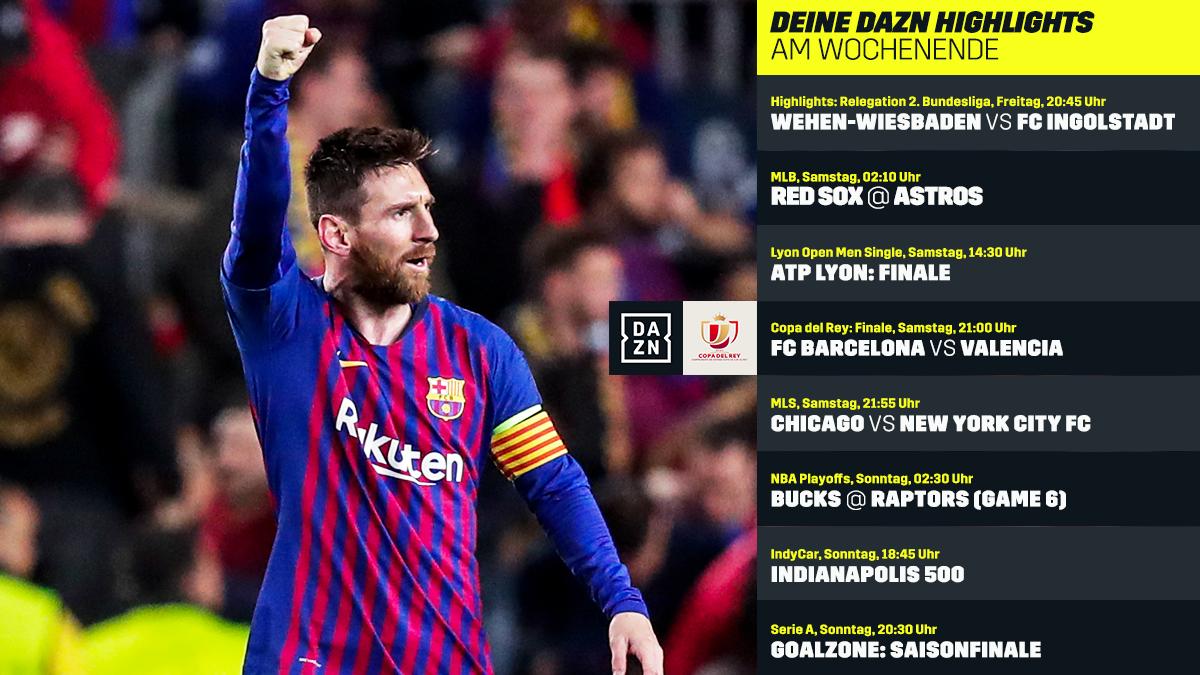 Wenn das mal nicht ein Potpourri der sportlich-guten Laune wird!? Eins ist sicher: es wird Titel regnen! #DAZN