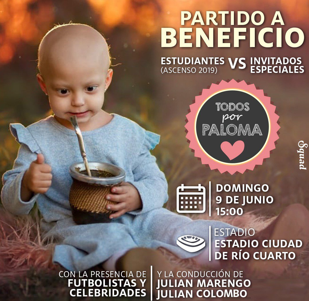 EstudiantesRio4's tweet photo. AYUDANOS A AYUDAR!!!
#TodosPorPaloma https://t.co/OqsOgUdFLq