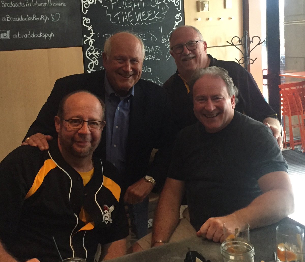 Thanks for taking the time to visit with some longtime Bucco fans, Steve! <a href="/Pirates/">Pittsburgh Pirates</a> #bucsbooth