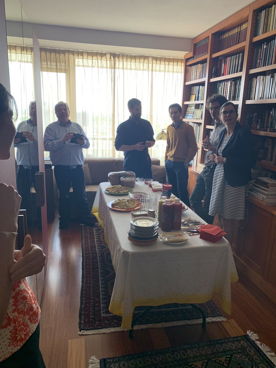 Behind the scenes of the research process! It’s peer review meetings like this that allow us #HealthPros to leverage our common research interest for in-depth discussions, group learning, new ideas, while also having fun AND great lunches! Thanks to our host Niek Klazinga!