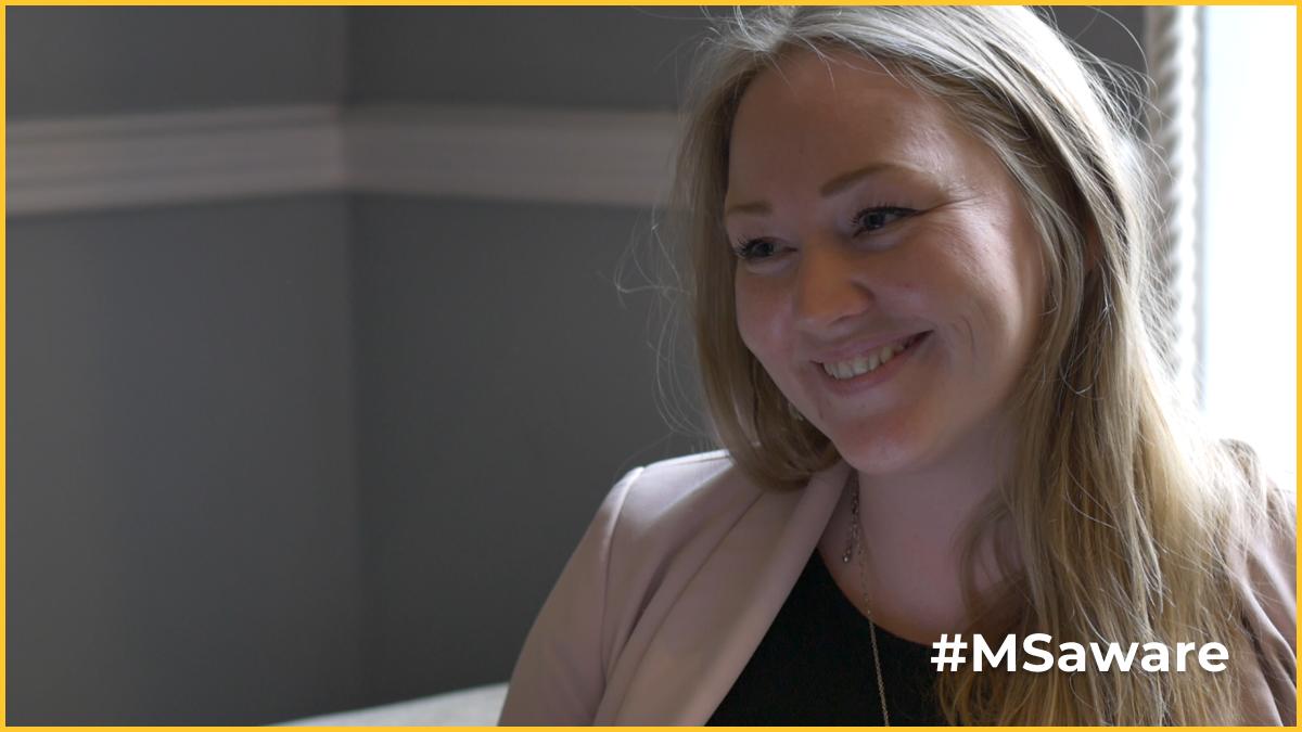 RocheIrl's tweet photo. Education is key to making sure people understand #MyInvisibleMS: “MS is not a stigma. It’s not something to be afraid of. If you touch me, I’m not going to break. Don’t be afraid to treat me as me.” Be #MSaware. Learn more: https://t.co/iMDGG5oTPK https://t.co/i5qEb5ofty