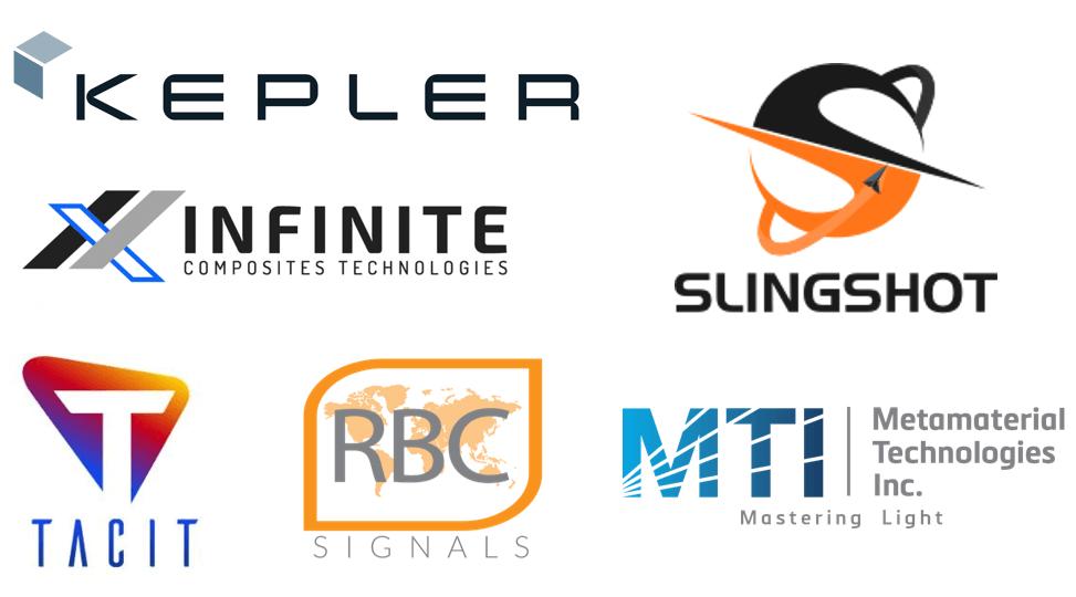 dcodethegov's tweet photo. The future is bright for these #SpaceTech companies, and we’re thrilled to see what their technologies can bring to government and the entire globe → https://t.co/aGHUzHzQEC @KeplerComms @sling_shot_aero @Infinite_C_T @Tacit @RBCSignals @Metamaterialtec #DcodeCommunity https://t.co/OupbdXjJOR