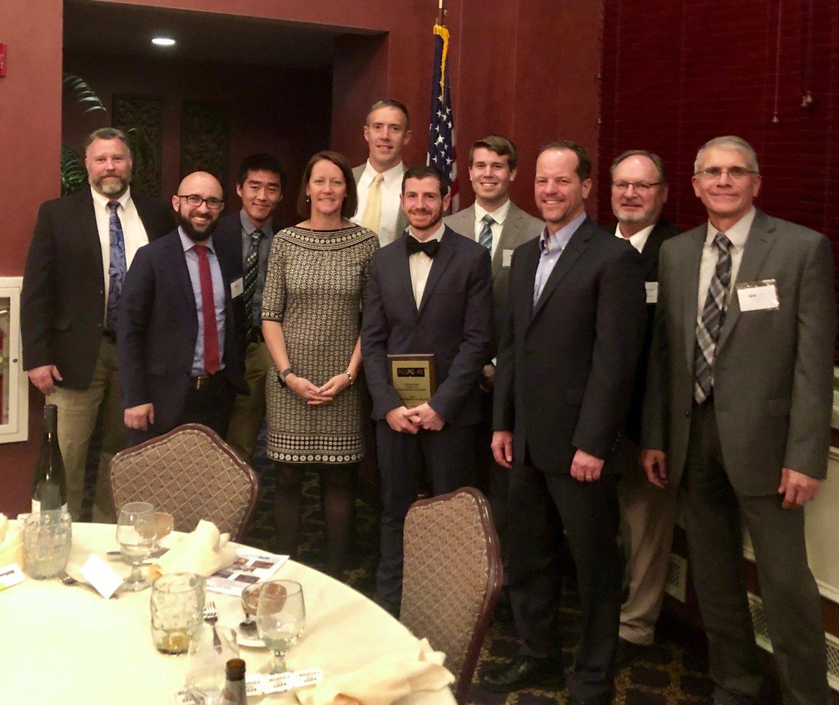 BETAGroupInc's tweet photo. BETA Engineer Frank Marinaccio, PE was honored last night with the RISPE Young Engineer of the Year award. Read more here: https://t.co/RJXDAmyIDl
#engineer #rhodeisland #rispe #Newport https://t.co/6kzhPw5XlW