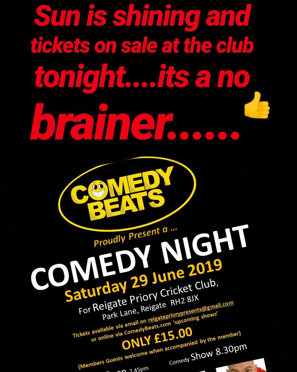 Get your tickets now before you lose out....