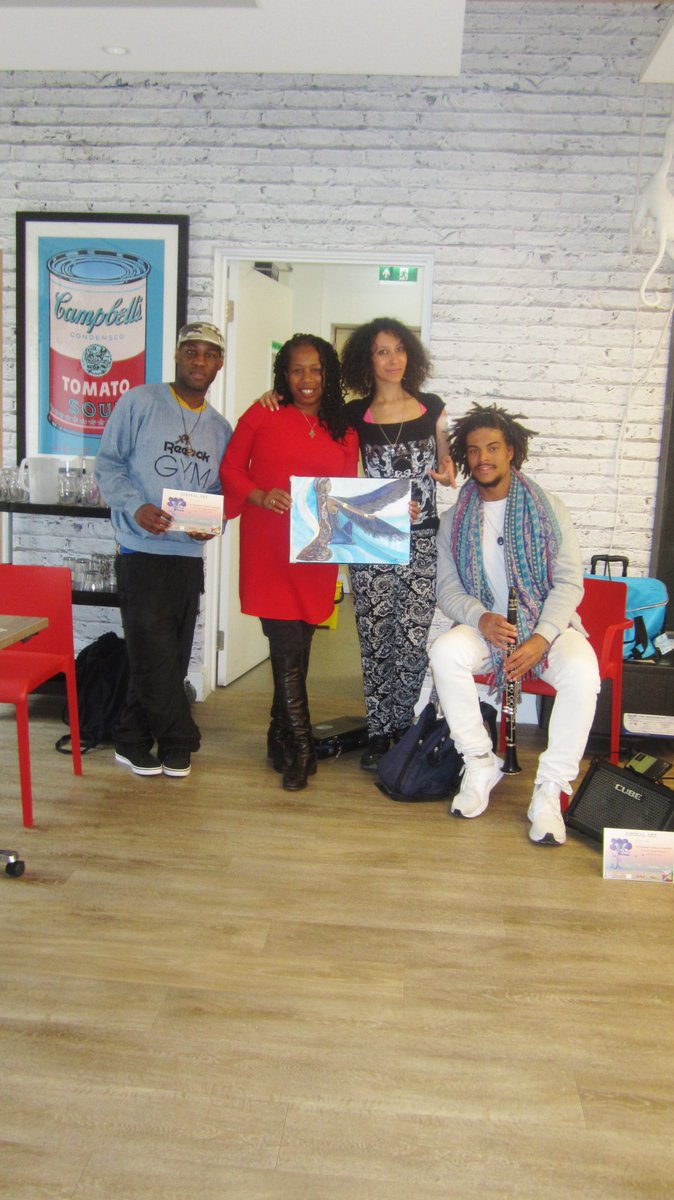 KamitanArts's tweet photo. 2DAY Fri 24 May 6pm Plse join us #LyrikalArt end of term Exhibit&amp;Sharing! Free 4all #KamitanArts
@HarrowClubW10 @Octavia_Fdn 
@RBKCculture @WestwayTrust @mjfontaineuk @juniortomlin #MarilynFontaine #LukeEira #MikeMedas #JuniorTomlin #AndrewCooper #AaronGBrown #PrincessEmmanuelle https://t.co/kzVPiLaTbj