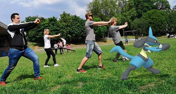 PokemonGoPembs's tweet photo. #GOsnapshot #GoCreateChallenge Photo of the Day: 
“Our group is doing some warm up exercises with Lucario before the community cup.”
📷 Instagram: tuulathecat https://t.co/nXbkf6u4yO