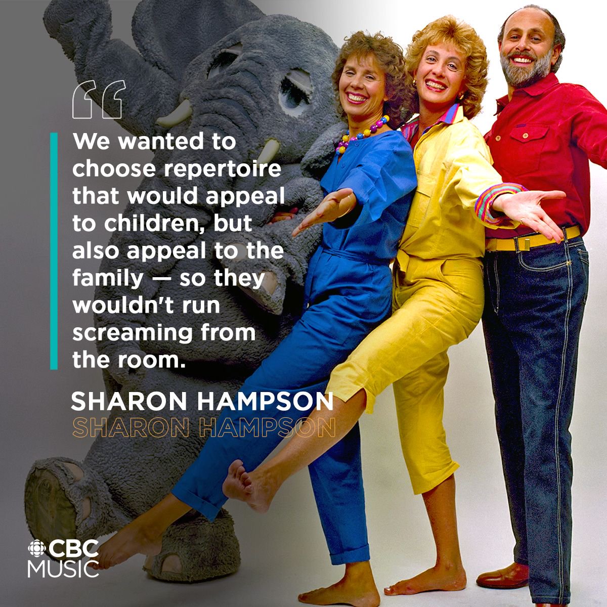 CBCMusic's tweet photo. Side by side: @SharonandBram say goodbye to 40 years of enduring fans — both adult and children alike. https://t.co/c7h7T8kvcg #SLB40 https://t.co/oe4SL6yE5l