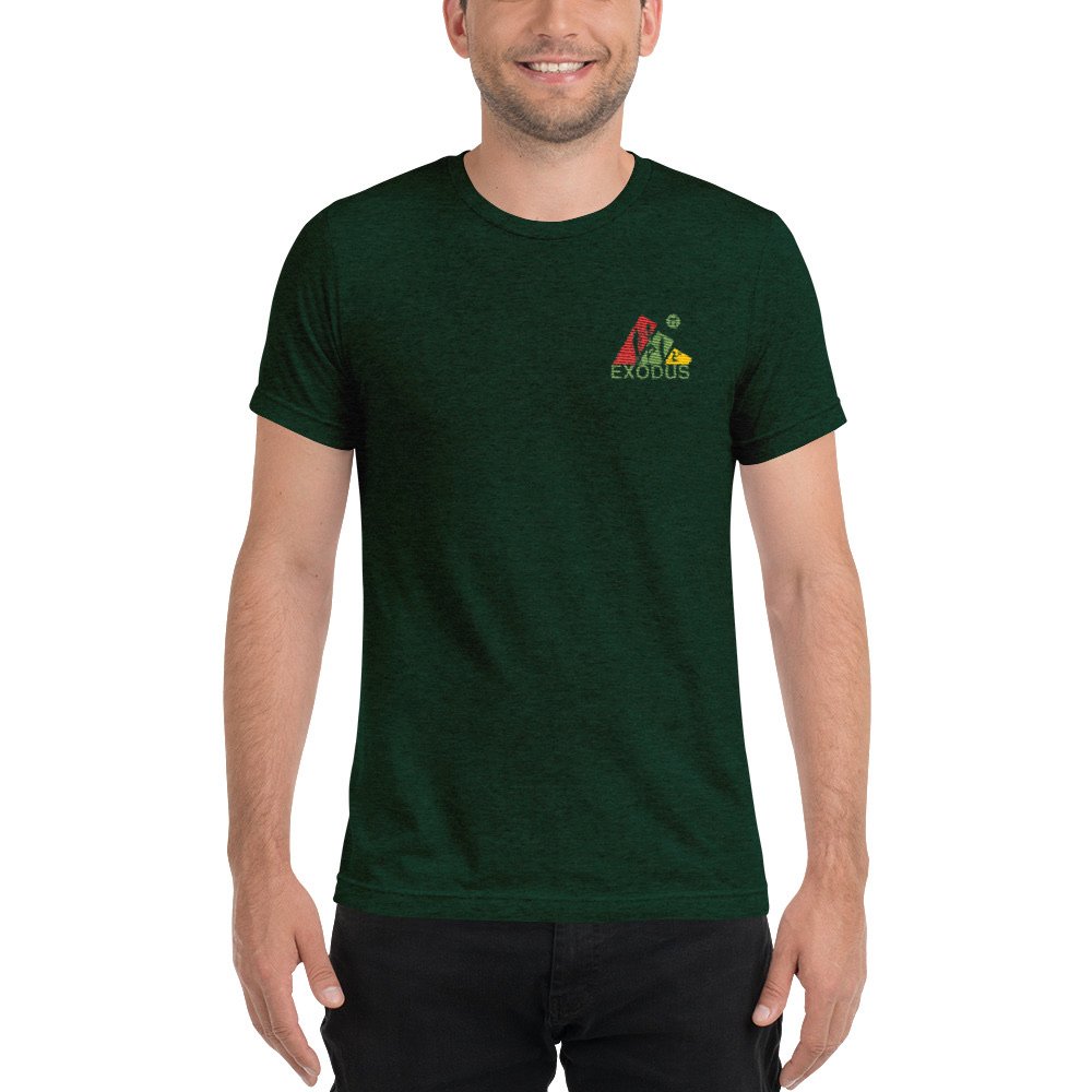 SwineRebellion's tweet photo. #FreedomFriday Minimalist Style - Fresh Exodus Embroidered Tri-blend Tee  | Grab it at a low price, today. https://t.co/gXrMLsVxRL #revolNILEaires #embroideredtees #harriettubman #moses #bobmarley #maroons #bushman #marcusgarvey https://t.co/DfgZYHFgC8
