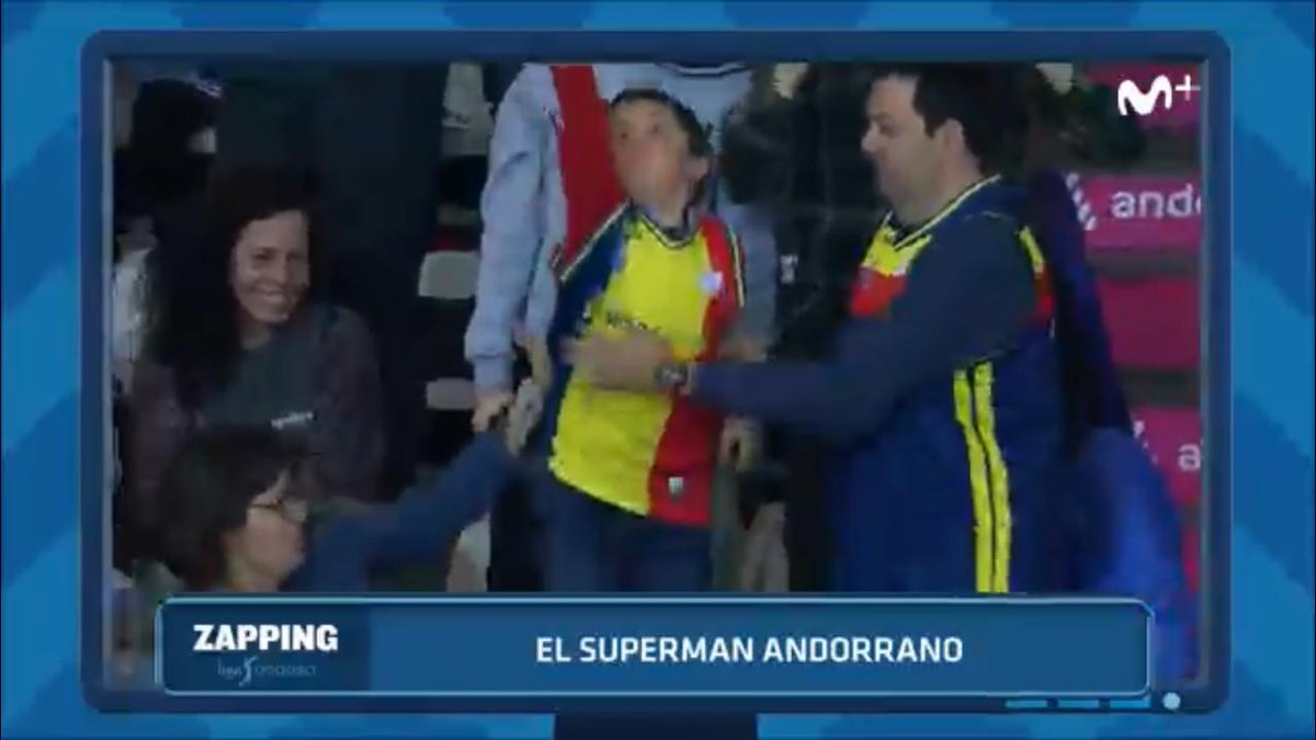 sergirc77's tweet image. SUPERMAN ANDORRANO 😂😂#Maipor @morabancandorra també volem mes partits