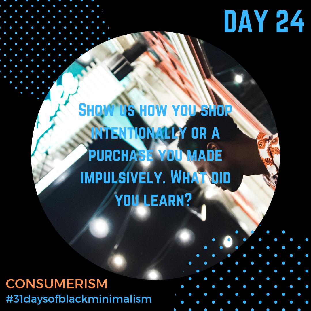 What does it mean to #consciouslyconsume? Do you buy out of a need, considering the source and shelf life of materials, or are you a victim of the "Sale Syndrome"?
Show us how you buy thoughtfully or a time when you bought something without thinking. Photo: Christopher Brown