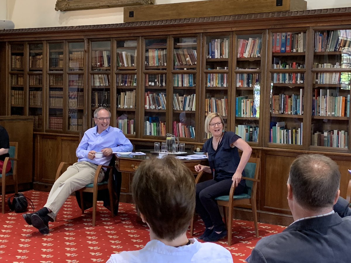 windsorleaders's tweet photo. A big thank you to our guest speaker #DavidGregson #InstituteOfFiscal for sharing his #LeadershipJourney with our #ExperiencedLeaders participants. David pictured here with Chair #HelenBoaden #LeadershipInsights #WindsorLeadership https://t.co/OmcrQDIVox