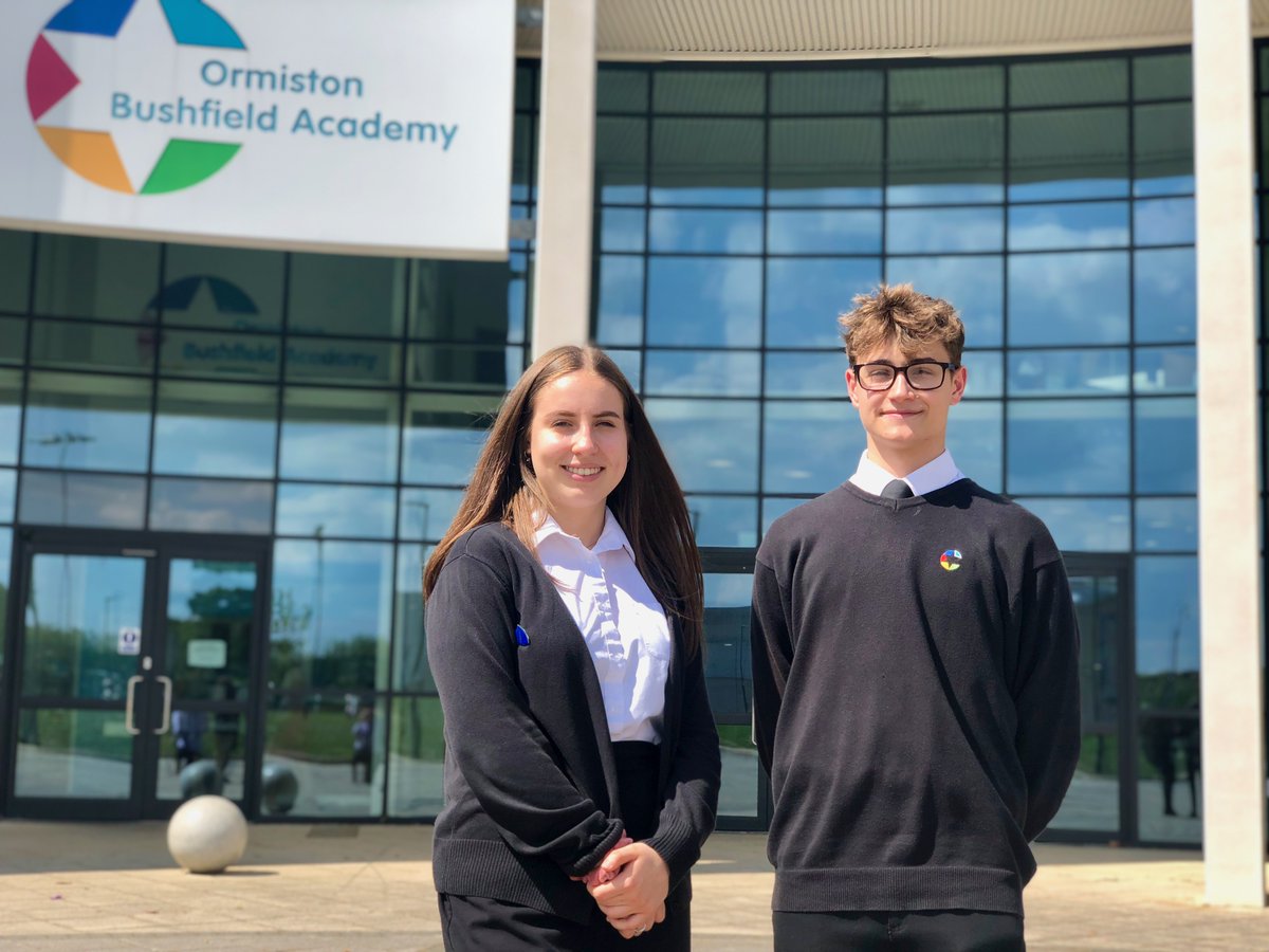 obapeterborough's tweet photo. After a challenging hustings and interview process we are delighted to announce that Krzysztof and Ellen have been appointed as OBA's Head Boy and Head Girl for the next academic year. https://t.co/9FsnLDGsiD