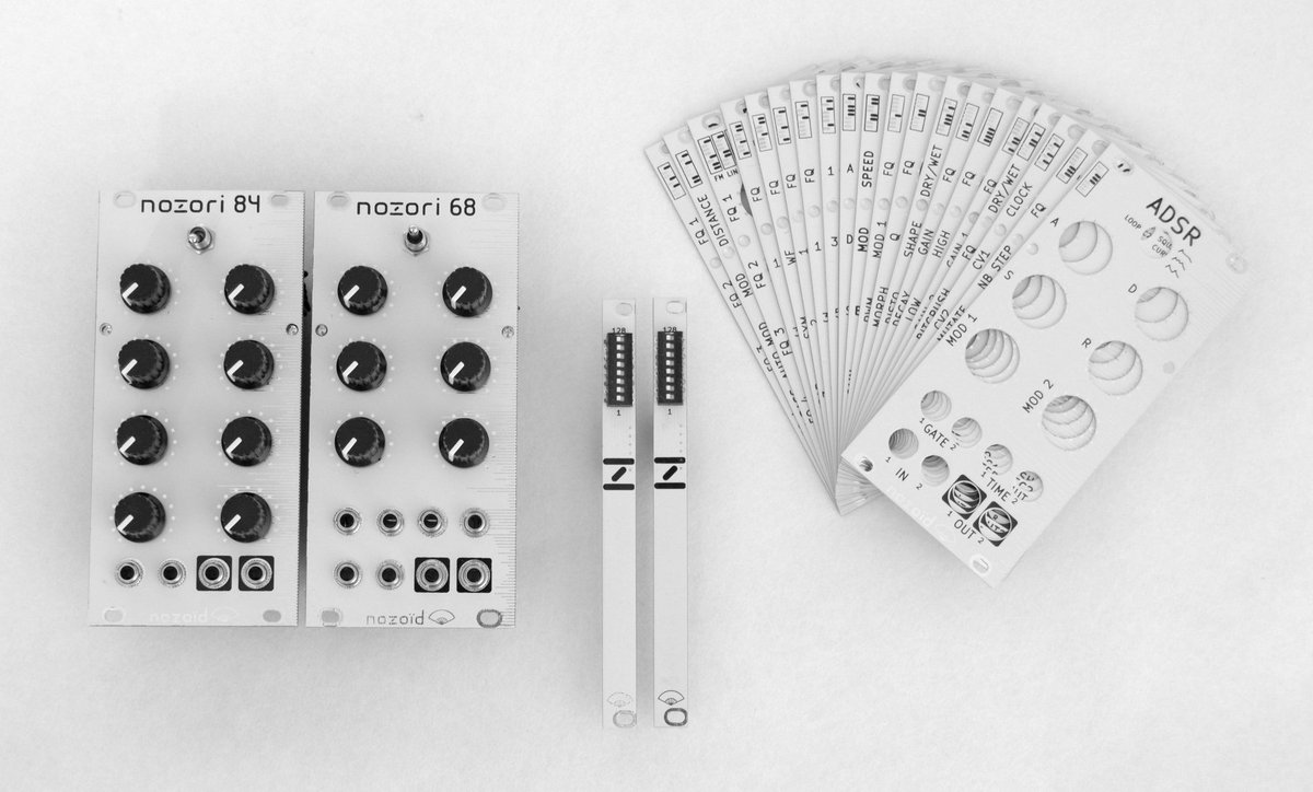 Nozori 68 and Nozori 84 are now in stock!
Add versatility to your eurorack thanks to this 2 platforms that can morph to multiple hardware.