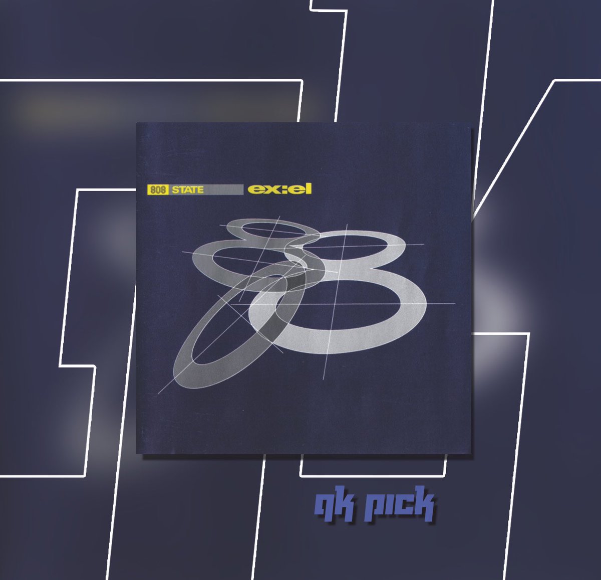 quickkick_music's tweet photo. This weeks #quickkickpick goes to the first instrumental electronic group I had ever heard #808state and their 1991 album #EXEL which featured #BernardSumner and introduced me to #Bjork https://t.co/92Ef0kMGx2