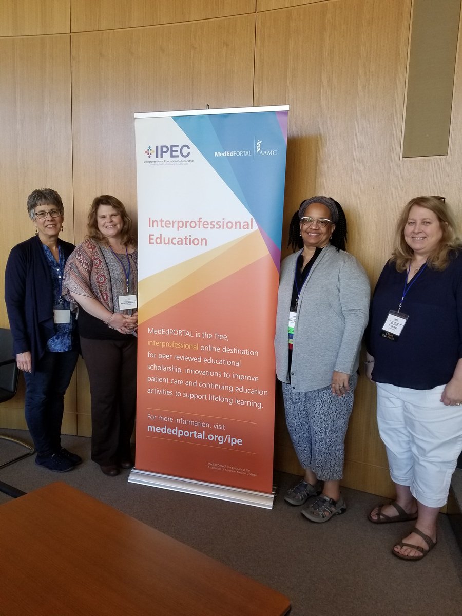 Jdubr54's tweet image. @ASHAWeb Interprofessional team from Ohio University at the IPEC Institute 2019