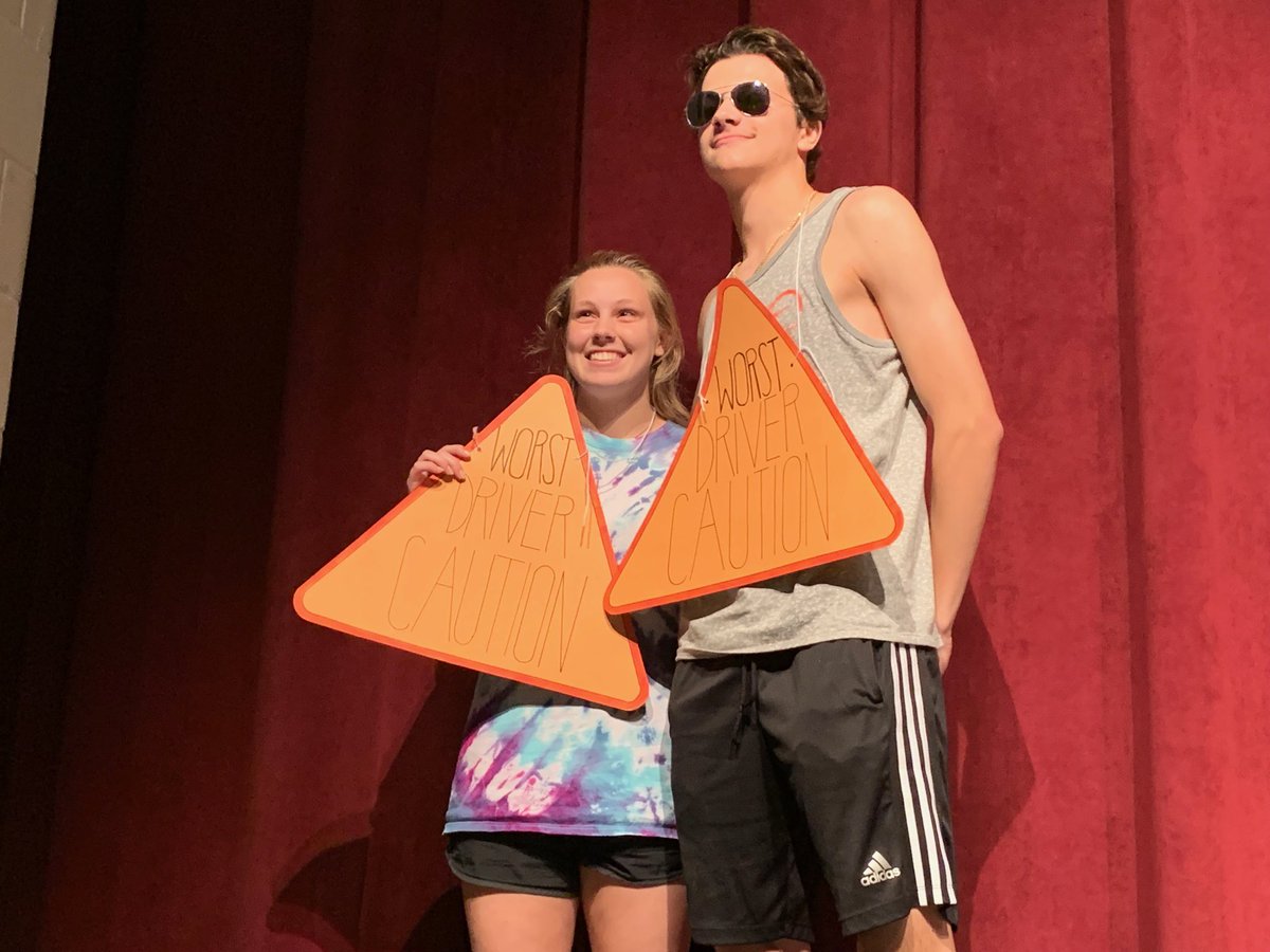Loveland_HS's tweet photo. Senior Superlatives ⁦@2019LHS⁩ https://t.co/Lh34RbpYo3