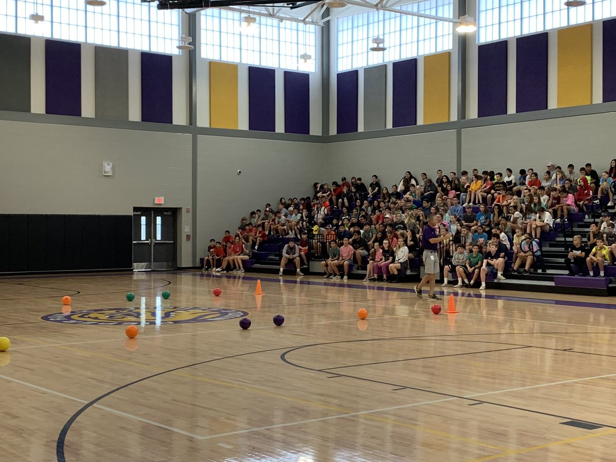 Getting ready for the first ever Pieper Rnach dodgeball tournament! Complete with brackets, winners, and prizes! <a href="/poormankim/">Kim Poorman</a> <a href="/PieperMSLibrary/">Jess Powell</a> #viperden #almostsummer