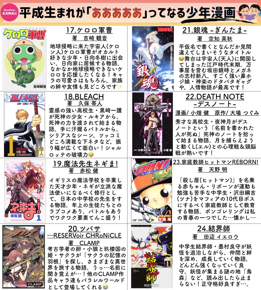 Buzzfeed Kawaii 女子たちもハマった 平成生まれが あああああ ってなる懐かしい少年漫画をまとめました T Co Janytz2x9h
