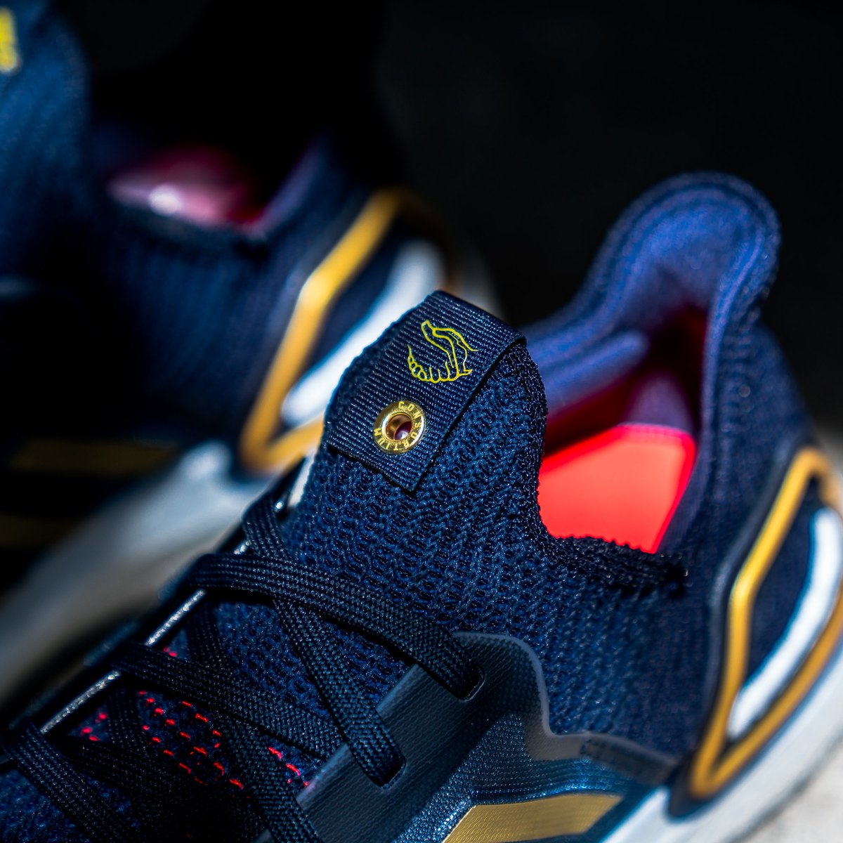 ultra boost navy gold