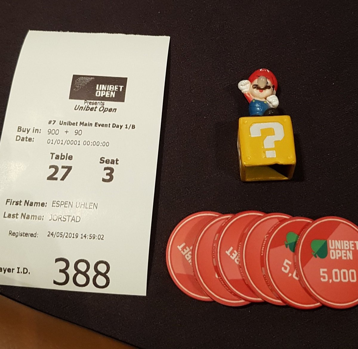 UhlenPoker's tweet image. Unibet Open London - Main Event 🔥

@unibetopen @UnibetNorge #UOLondon #ShuffleUpAndTea