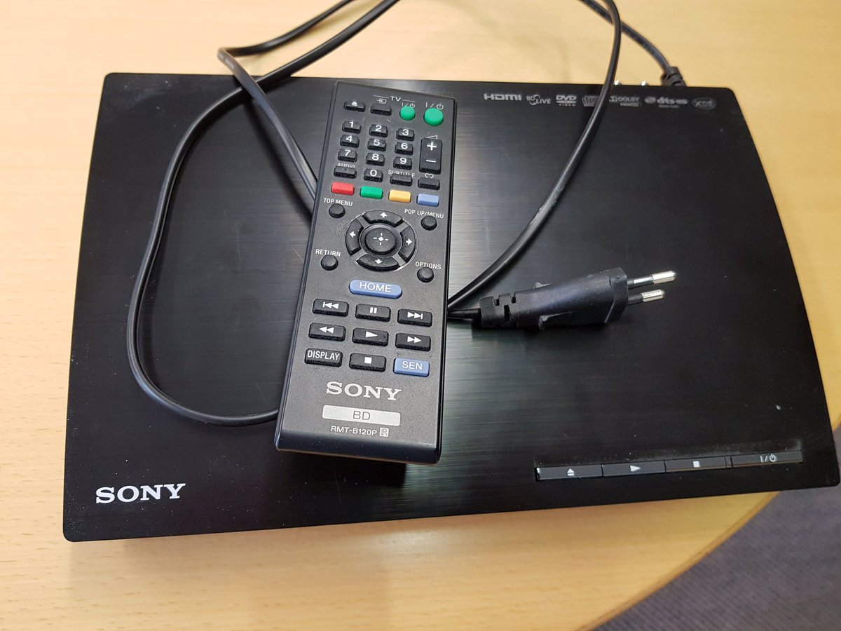 #BringUndHol #BringUndHolFL Sony Blueray Player
Ort: DMS, Pflugstr.28, Vaduz