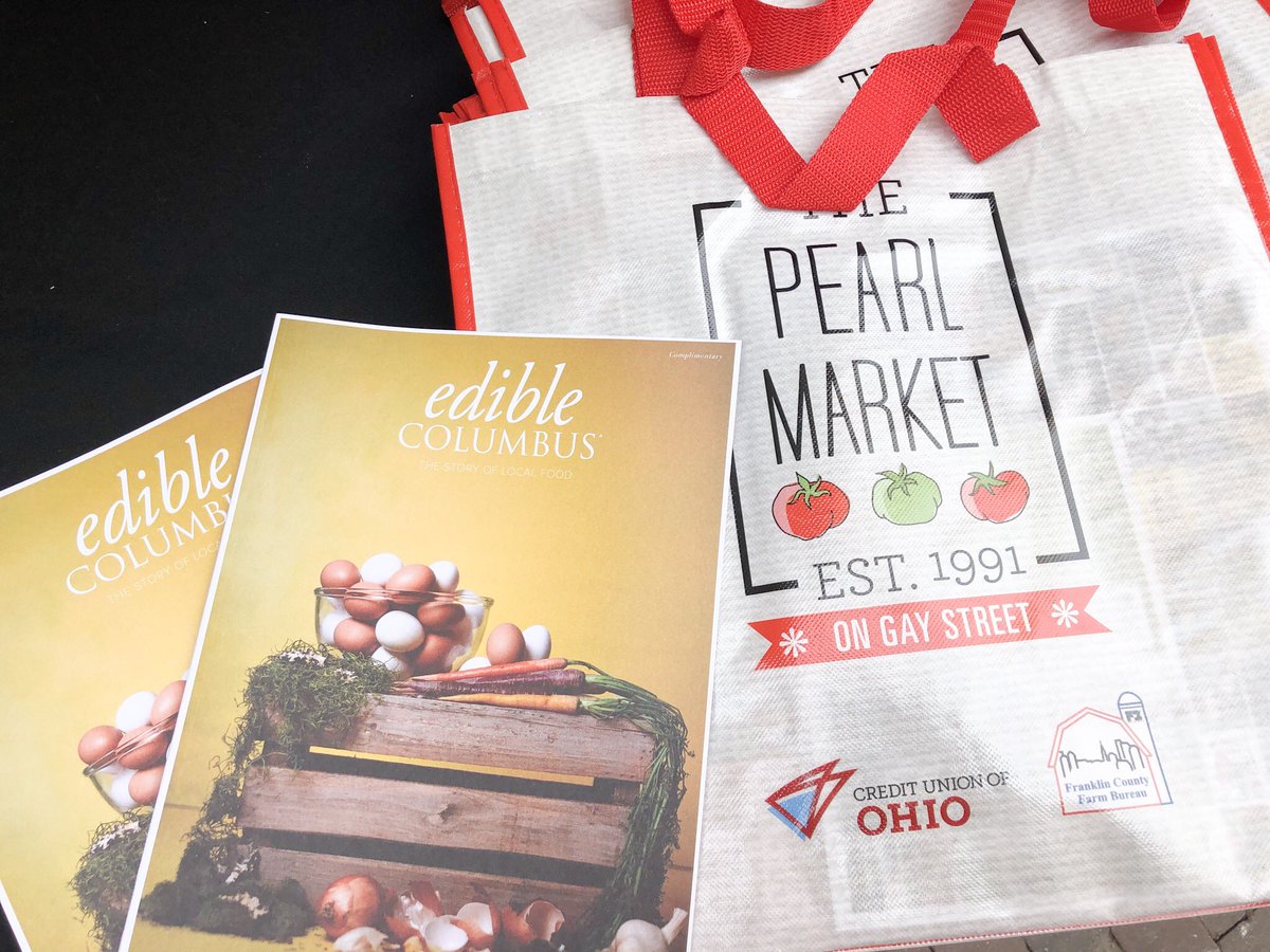 We are downtown ready to kick off opening day of Pearl Market! Come see us from 10:30-2 today and get yourself a magazine and bag!