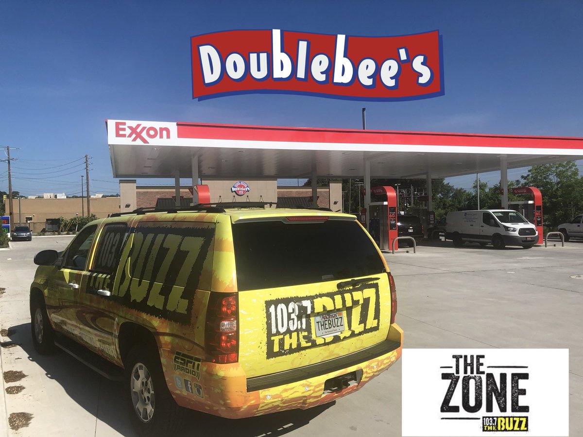 1037TheBuzz's tweet photo. The Zone will be LIVE at @DoublebeesAR on Cantrell! It’s where you Gas, Grab it, and Go! https://t.co/Nqs1R8FwdL