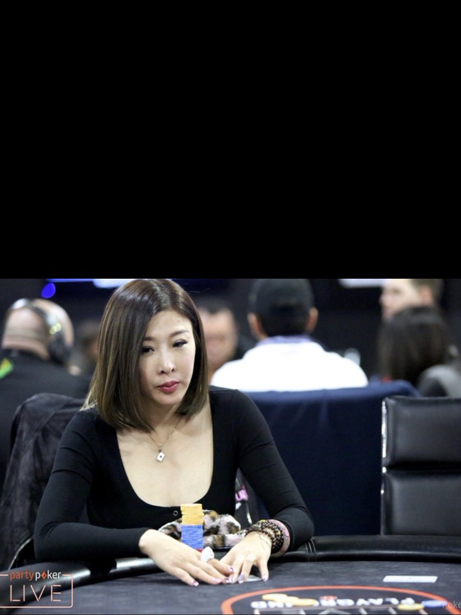 kittykuopoker's tweet photo. Playing 10k high roller on day2, and there r still 4 level register closed, I am also playing 25k high roller tomorrow, I guess will be a good one since everyone is playing scoop. Can’t wait play @WPT @ARIAPoker on Monday https://t.co/A2teYyv83d