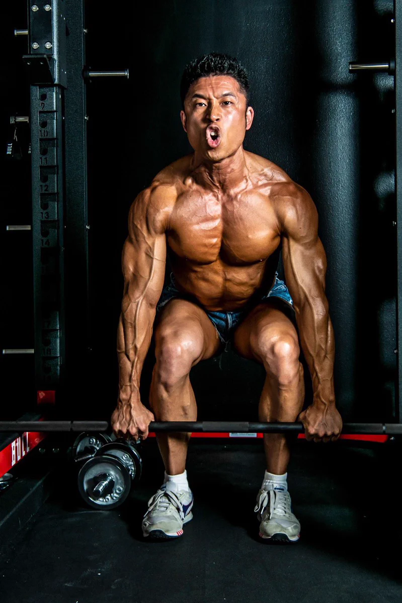 大会前の仕上がったなかやまきんに君の身体がスゴいww