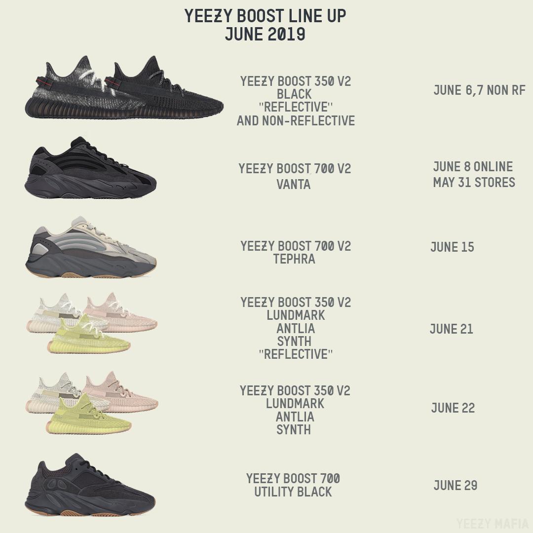 pak Aanwezigheid vacature YEEZY MAFIA on Twitter: "YEEZY BOOST LINE UP JUNE 2019 https://t.co/AxmXB10wUm" / Twitter pak Aanwezigheid vacature YEEZY MAFIA on Twitter: "YEEZY BOOST LINE UP JUNE 2019 https://t.co/AxmXB10wUm" / Twitter
