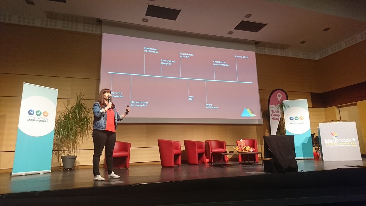 L'équipe LexHub est fière de sa CEO <a href="/AlexandraGPoint/">Alexandra GP</a> qui raconte comment les événements marquants de sa vie lui ont permis de devenir qui elle est 👌🏻

Dernier événement en date : plongée dans la Piscine de <a href="/42born2code/">42 Paris</a> à San Francisco pour apprendre à coder 🏊 👩🏻‍💻
#WebCampDay