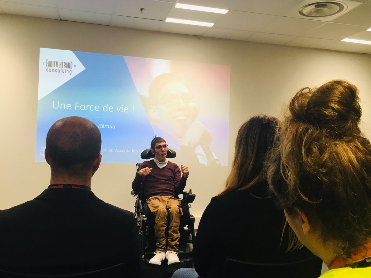 En partenariat avec <a href="/AdeccoFrance/">Adecco France</a> , <a href="/Fabien_Heraud/">Fabien Héraud</a> était présent aujourd'hui sur le site d'ORY1 pour nous rappeler que nous devons changer notre regard sur l'handicap. #diversité