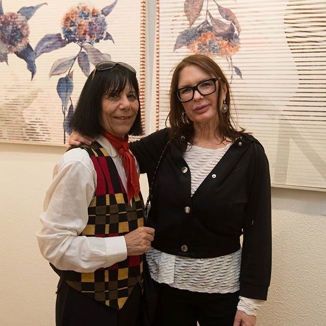 AbbaGallery's tweet photo. Mary Brilli and Evelyne Huet at #OpenArtCode #Geneva #switzerland https://t.co/uEUsAmyLH7 https://t.co/lHDJl2q3B6