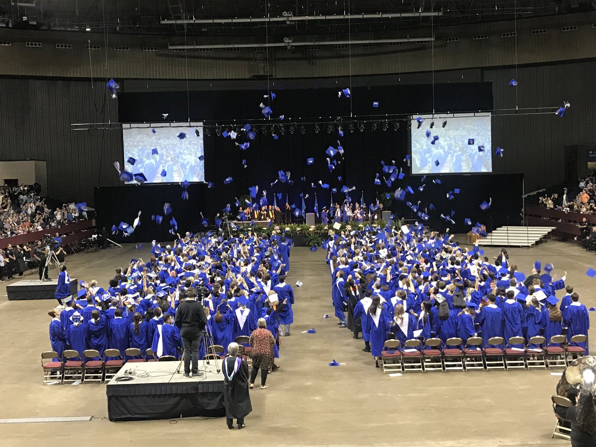 Congrats to the Brewer High School Class of 2019, the largest graduating class in history with 514 grads! Think Big! #GRIT #gobears #thetraditioncontinues