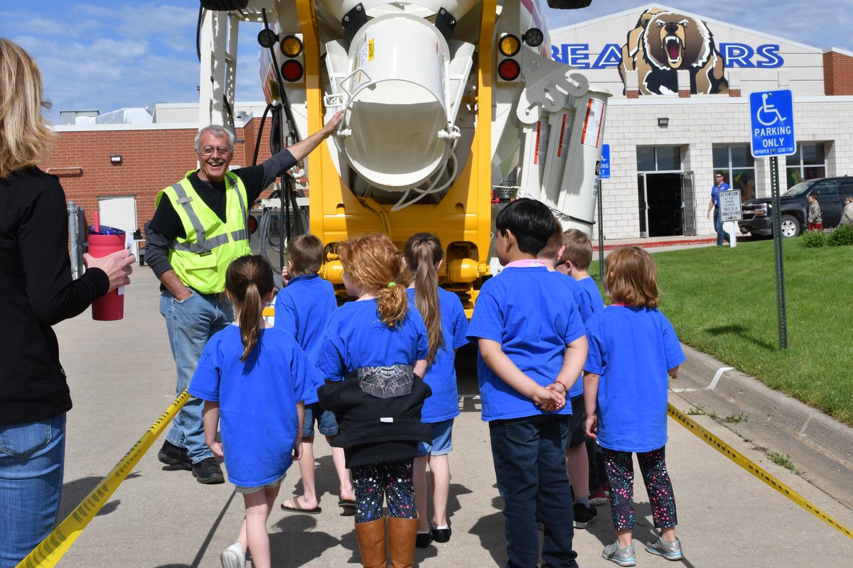 Thanks BGM, for letting us be a part of your Ag Safety Day! The kids were great listeners and learned all about a ready mix driver's blind spots. 

#elementary #safety #school #concrete #manatts #iowa #agsafety #heavyequipment #readymix #family #excellence #humanpotential