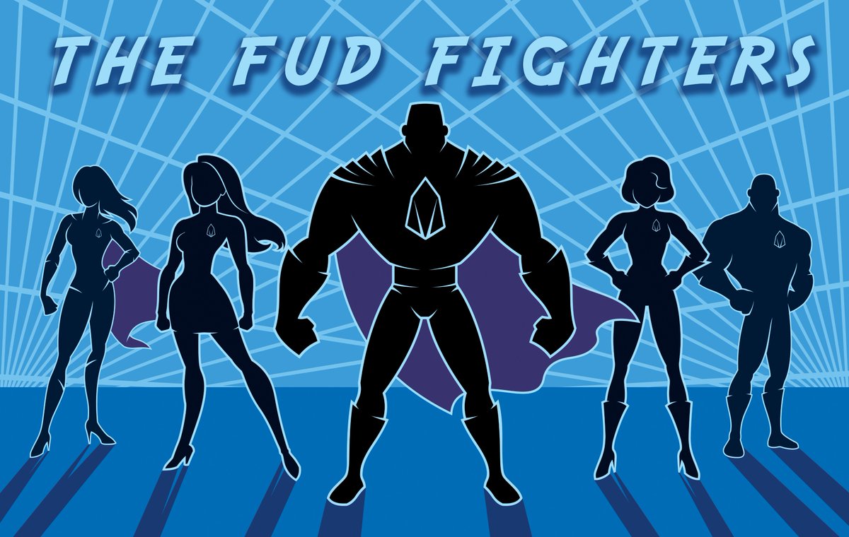 Where are our fellow #EOS FUD fighters? Tag them below! $eos