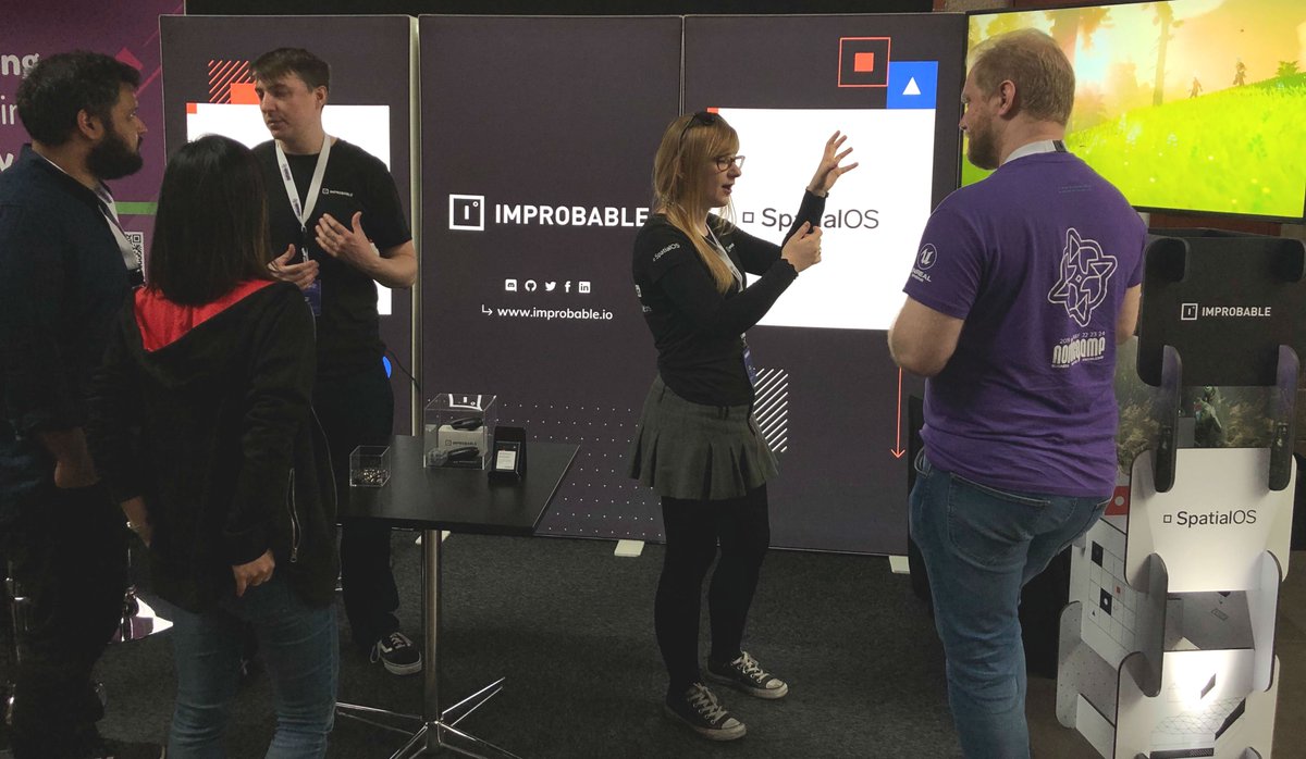 Improbableio's tweet photo. A big thank you to everyone who visited our booth at #NordicGame this week. We hope to see you all again in the near future!

#games #gamedev #MultiplayerMultiplied https://t.co/NPX1TkMBFL