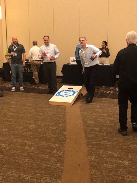 Throw back Friday 😆 from TUG Vendor Night! #TUG2019