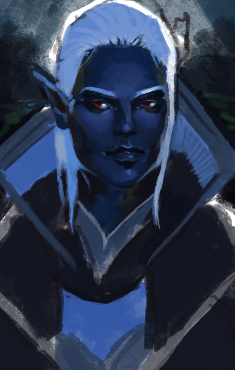 artyecv's tweet photo. Finished that portrait for my potd playthrough of #pillarsofeternity, finally! I'm working on my drow now... I love.. he... 
#illustration https://t.co/tb0f5HASM7